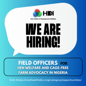 Graphics for the OHDI Field Officer for Cagefree advocacy in Nigeria