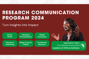 Research communication program 2024