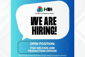 Fish welfare and production officer