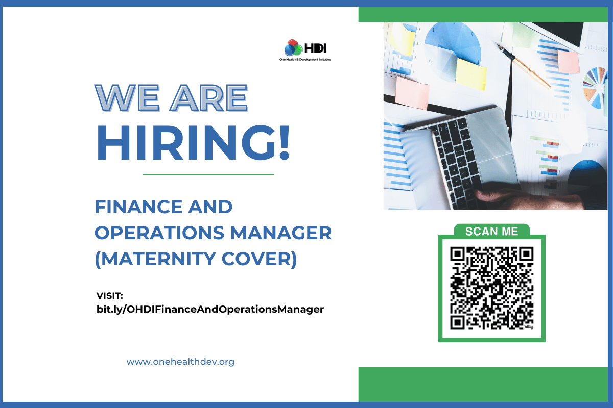 VACANCY- Finance and Operations Manager (Maternity Cover)