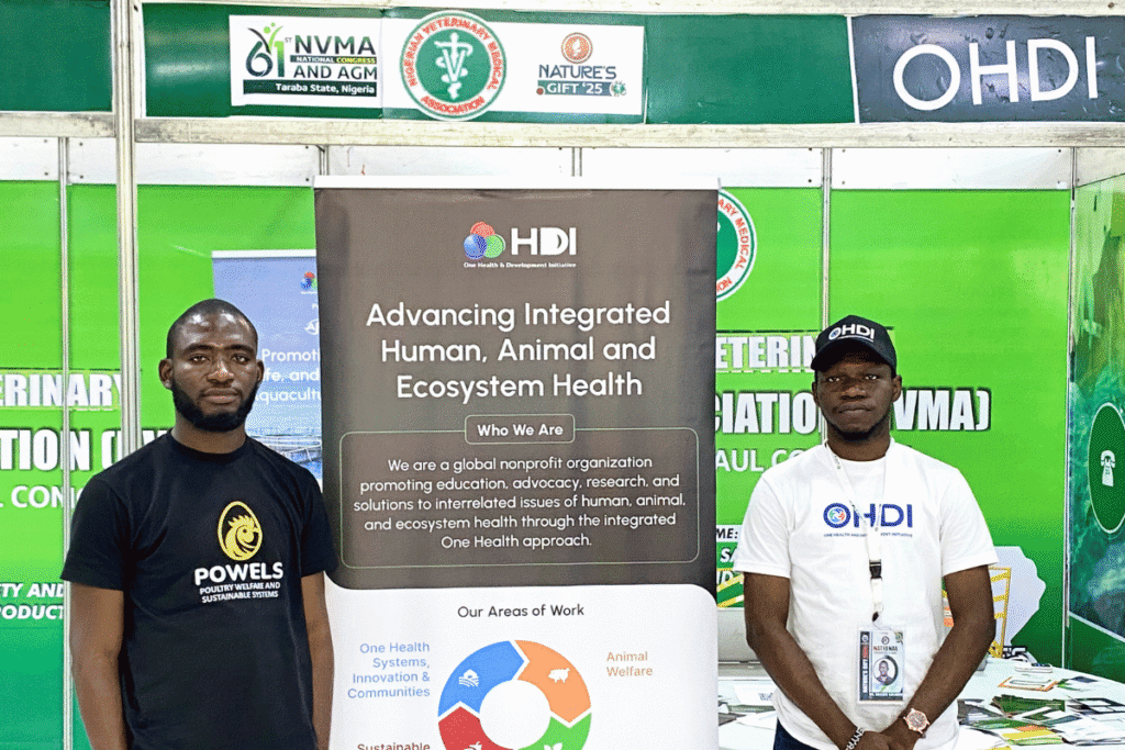 Dr Nasiru and Dr Nabil at NVMA Taraba