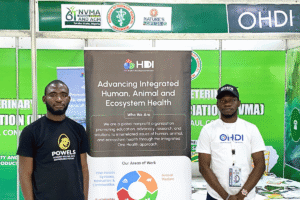 Dr Nasiru and Dr Nabil at NVMA Taraba