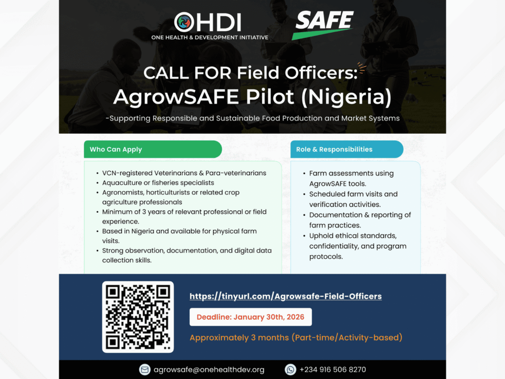AgrowSAFEcall for field officers