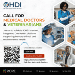 Call for Medical and Veterinary Doctors