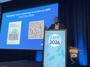 Damilola Adesuyi at AMR 2026